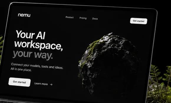 Landing — one promise, one action
